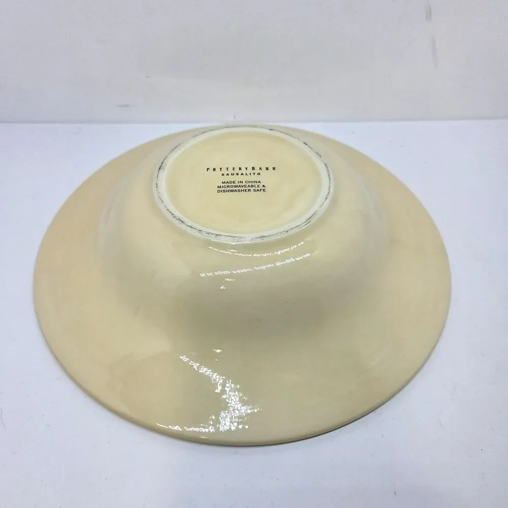 Pottery Barn Sausalito Yellow Large 10 1/4